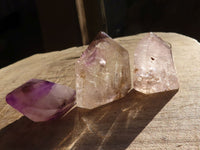 Polished Small Amethyst Points x 12 From Ambatondrazaka, Madagascar