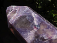 Polished Purple Lepidolite Point x 1 From Madagascar - TopRock