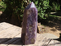 Polished Purple Lepidolite Point x 1 From Madagascar - TopRock