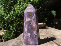 Polished Purple Lepidolite Point x 1 From Madagascar - TopRock