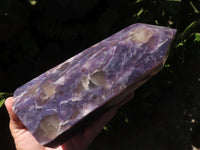 Polished Purple Lepidolite Point x 1 From Madagascar - TopRock