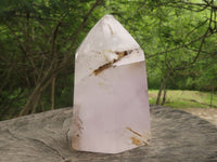 Polished Extra Large Window Amethyst Point x 1 From Akansobe, Madagascar - TopRock