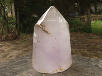 Polished Extra Large Window Amethyst Point x 1 From Akansobe, Madagascar - TopRock