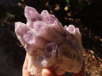 Natural Sugar Amethyst Clusters  x 4 From Solwezi, Zambia