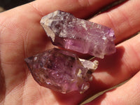 Natural Amethyst Crystals  x 35 From Chiredzi, Zimbabwe