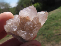 Natural Selection Of Small Smokey-White Spirit Quartz Clusters  x 63 From Boekenhouthoek, South Africa - TopRock