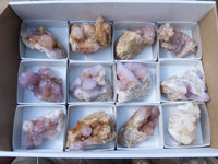 Natural Spirit Quartz Clusters x 12 From Boekenhouthoek, South Africa