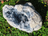 Natural Exceptional XXXL Crystalline Blue Celestite Geode  x 1 From Sakoany, Madagascar