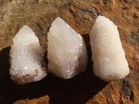 Natural White Spirit Quartz Specimens x 70 From Boekenhouthoek, South Africa