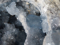 Natural Exceptional XXXL Crystalline Blue Celestite Geode  x 1 From Sakoany, Madagascar