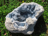 Natural Exceptional XXXL Crystalline Blue Celestite Geode  x 1 From Sakoany, Madagascar