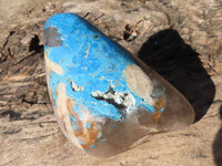 Polished Blue Shattuckite Free Forms  x 12 From Kaokoveld, Namibia - Toprock Gemstones and Minerals 