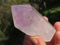 Polished Stunning Mix Of Amethyst Window Quartz Crystals  x 4 From Ankazobe, Madagascar - TopRock