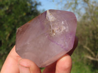 Polished Stunning Mix Of Amethyst Window Quartz Crystals  x 4 From Ankazobe, Madagascar - TopRock