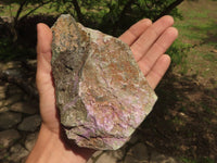 Natural Rough Stichtite & Serpentine Specimens  x 5 From Barberton, South Africa - TopRock