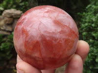 Polished Red Hematoid Quartz Crystal Balls  x 6 From Madagascar - TopRock