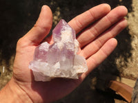 Natural Small Jacaranda Amethyst Specimens  x 12 From Mumbwa, Zambia - Toprock Gemstones and Minerals 