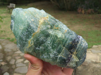 Natural Watermelon Fluorite Cobbed Specimens x 2 From Uis, Namibia - TopRock