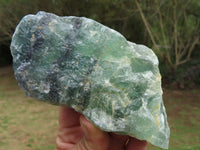 Natural Watermelon Fluorite Cobbed Specimens x 2 From Uis, Namibia - TopRock