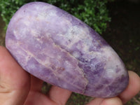 Polished Extra Large Purple Lepidolite Free Forms x 6 From Zimbabwe - TopRock