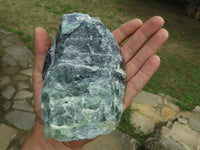 Natural Watermelon Fluorite Cobbed Specimens x 2 From Uis, Namibia - TopRock