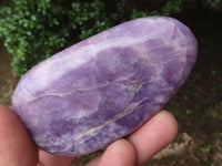 Polished Extra Large Purple Lepidolite Free Forms x 6 From Zimbabwe - TopRock