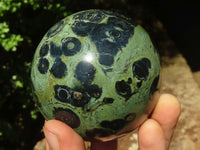 Polished Stromatolite / Kambamba Jasper Spheres  x 2 From Madagascar - TopRock