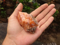 Natural New Sunset Orange Calcite Specimens  x 24 From Spitzkoppe, Namibia - Toprock Gemstones and Minerals 