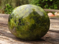 Polished Extra Large Green Opal Palm Stones  x 6 From Antsirabe, Madagascar - Toprock Gemstones and Minerals 