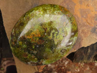 Polished Extra Large Green Opal Palm Stones  x 6 From Antsirabe, Madagascar - Toprock Gemstones and Minerals 