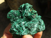 Natural Chatoyant Silky Malachite Specimens  x 6 From Kasompe, Congo - Toprock Gemstones and Minerals 