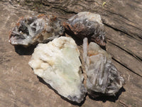 Natural Rare Bladed Barite Specimens  x 4 From Tenke Fungurume, Congo - TopRock