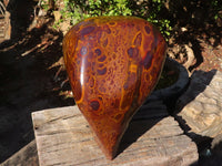 Polished Large Golden Tigers Eye Display Piece x 1 From Prieska,  South Africa