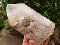 Polished Stunning Large Window Quartz Point x 1 From Ankazobe, Madagascar