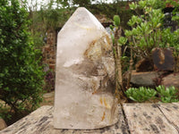 Polished Stunning Large Window Quartz Point x 1 From Ankazobe, Madagascar