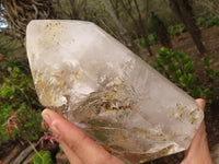 Polished Stunning Large Window Quartz Point x 1 From Ankazobe, Madagascar