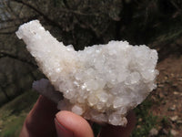 Natural Small Hollow "Snow" Quartz Crystals & Clusters  x 35 From Alberts Mountain, Lesotho - TopRock