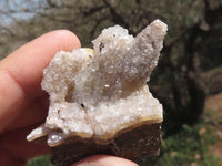 Natural Small Hollow "Snow" Quartz Crystals & Clusters  x 35 From Alberts Mountain, Lesotho - TopRock