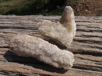 Natural Small Hollow "Snow" Quartz Crystals & Clusters  x 35 From Alberts Mountain, Lesotho - TopRock