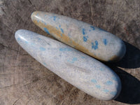 Polished Blue Spinel Massage Wands x 4 From Madagascar - TopRock