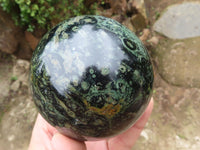 Polished Stromatolite / Kambamba Jasper Spheres  x 3 From Madagascar - TopRock