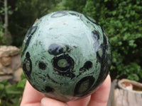 Polished Stromatolite / Kambamba Jasper Spheres  x 3 From Madagascar - TopRock