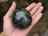 Polished Stromatolite / Kambamba Jasper Spheres  x 3 From Madagascar - TopRock