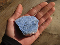 Natural Rough Dumortierite Pieces  x 12 From Mozambique