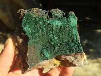 Natural Micro Botryoidal Crystalline Malachite Specimens  x 6 From Congo