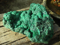 Natural Botryoidal Malachite Specimen  x 1 From Kolwezi, Congo