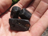 Natural Schorl Black Tourmaline Crystals  x 1.9 Kg Lot From Zambia - TopRock