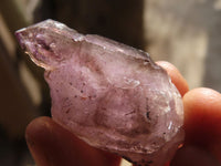 Natural Window Amethyst Crystals  x 12 From Chiredzi, Zimbabwe