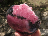 Polished One Side Polished Rhodonite Free Forms  x 4 From Madagascar - TopRock