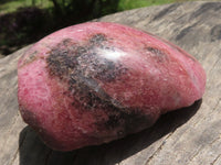 Polished One Side Polished Rhodonite Free Forms  x 4 From Madagascar - TopRock